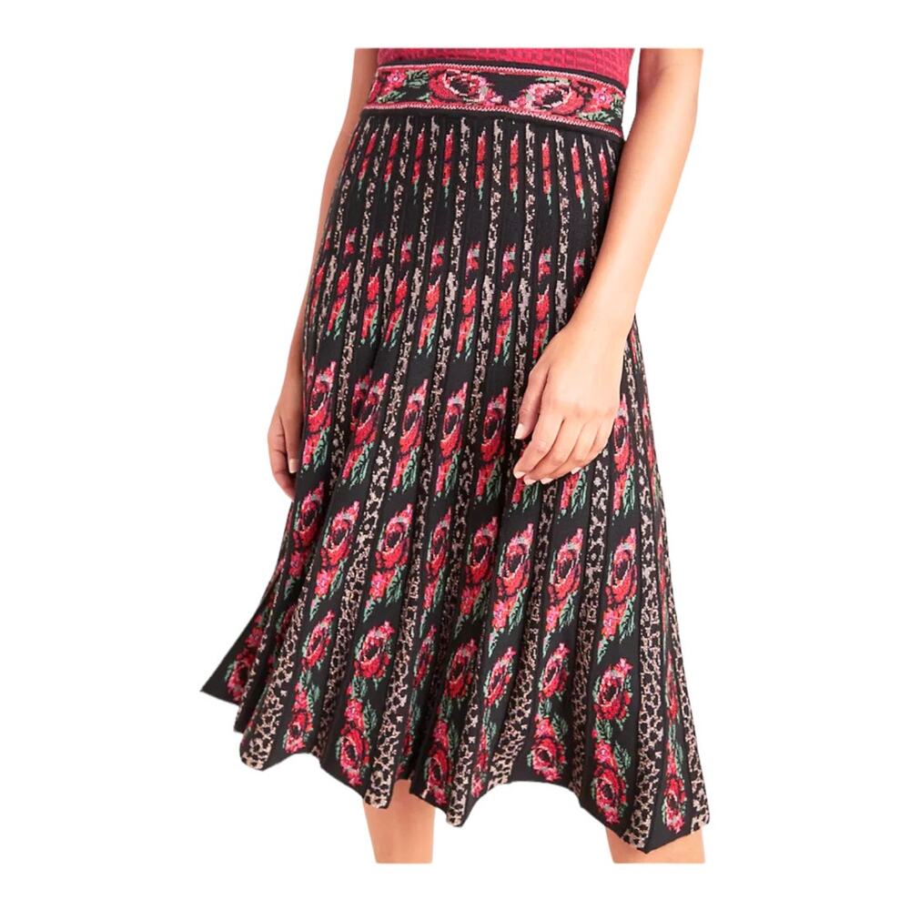 Anthropologie Cecilia Prado Emi Midi Floral Sweater Dress XS - Picture 4 of 15